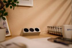 Presa per mobili SOFITO, 2xSCHUKO, USB A+C, cavo 1,5 m, acciaio inossidabile