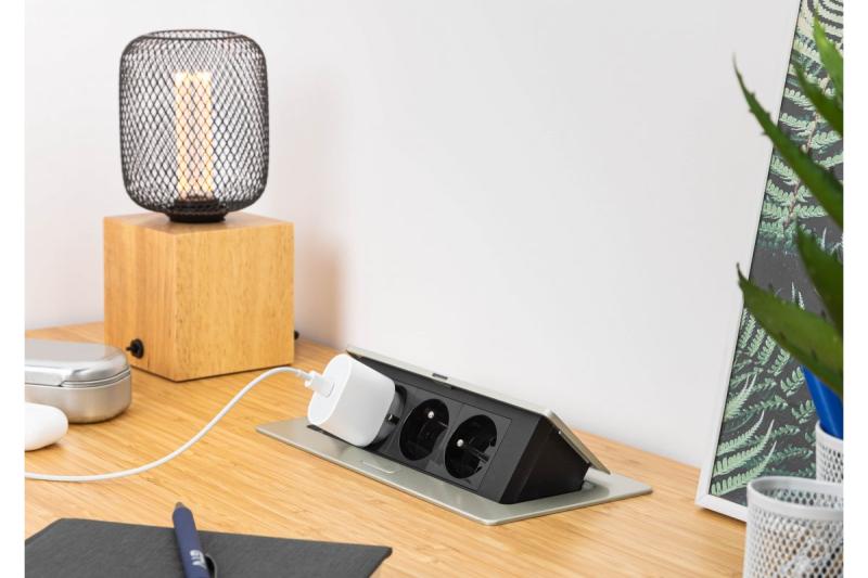 SOFT presa di corrente estraibile, cavo di alimentazione 1,5m