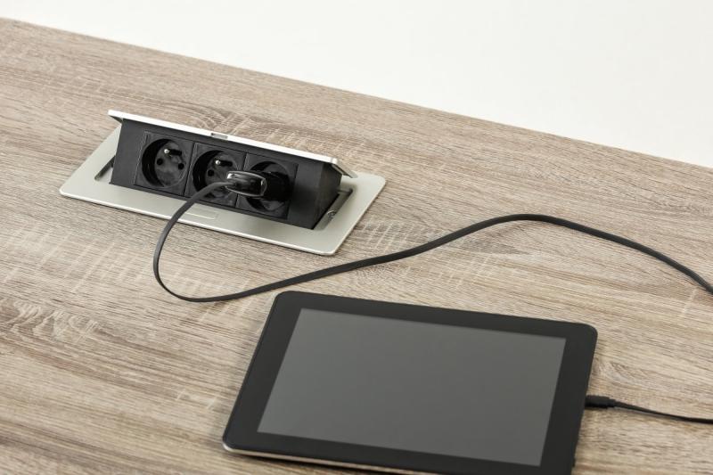 SOFT presa di corrente estraibile, cavo di alimentazione 1,5m