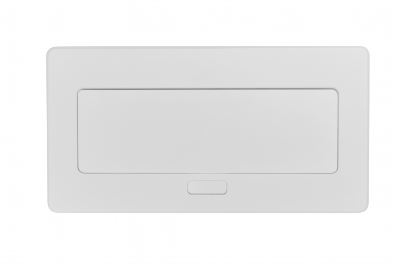 Presa per mobili MULTISOFT 2x Presa con Messa a Terra, USB A+C, RJ45, HDMI, Cavo di Alimentazione con Spina, Bianco