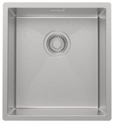 Pure.Sink Luxion Lavello in acciaio inox 36x40 cm sottopiano, incasso a filo e da appoggio PLX3640-02