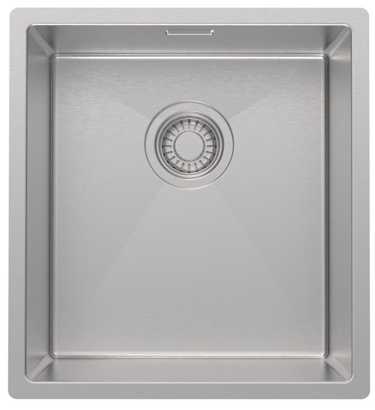Pure.Sink Luxion Lavello in acciaio inox 36x40 cm sottopiano, incasso a filo e da appoggio PLX3640-02