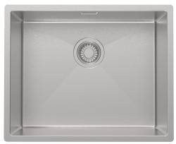 Pure.Sink Luxion Lavello in acciaio inox 50x40 cm sottopiano, incasso a filo e da appoggio PLX5040-02