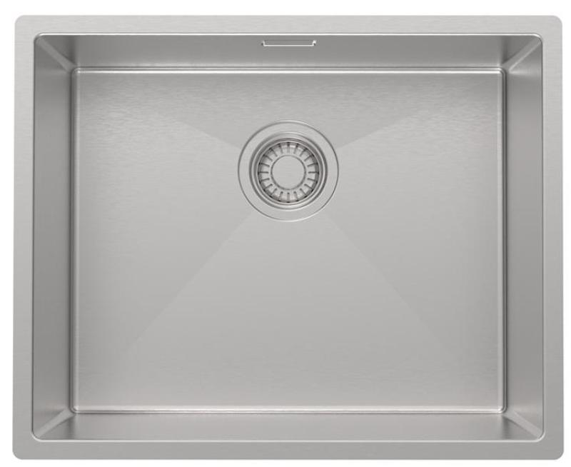 Pure.Sink Luxion Lavello in acciaio inox 50x40 cm sottopiano, incasso a filo e da appoggio PLX5040-02