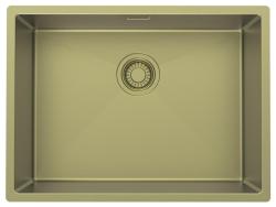 Pure.Sink Luxion Lavello dorato 55x40 cm sottopiano, incasso a filo e da appoggio PLX5540-60