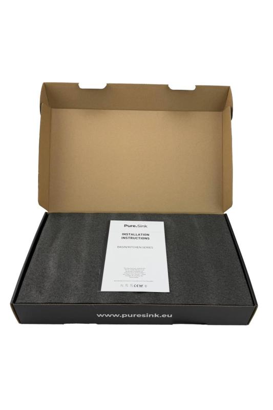 Pure.Sink Elite Steel Pulse-S rubinetto da cucina PVD rame con bocca estraibile e modalità spray PS8500-62