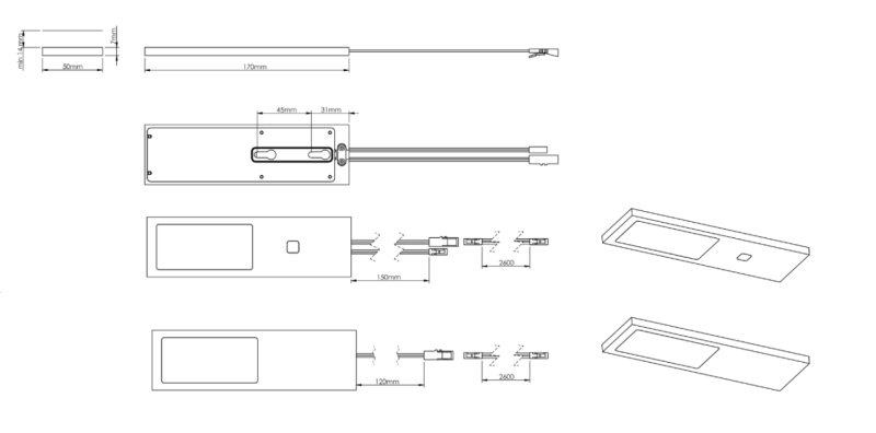Indux Solin Cucina da incasso Multi Tone LED Spot 3,6 W Gun metal 1208972351