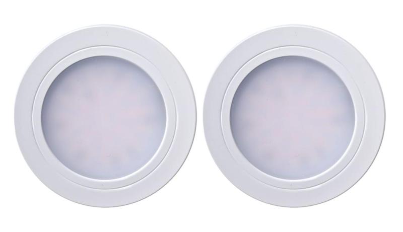 Indux Luma Set di 2 faretti LED per cucine componibili piccole con driver LED Bianco 1208972375