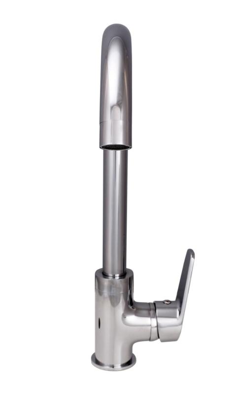 Aquanello Casa Miscelatore monocomando cromato per cucina CR-1201-CS