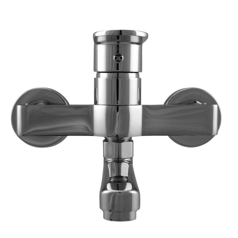 Aquanello Casa Miscelatore monocomando da cucina cromato con bocca di erogazione da 15 cm CR-1415-CS