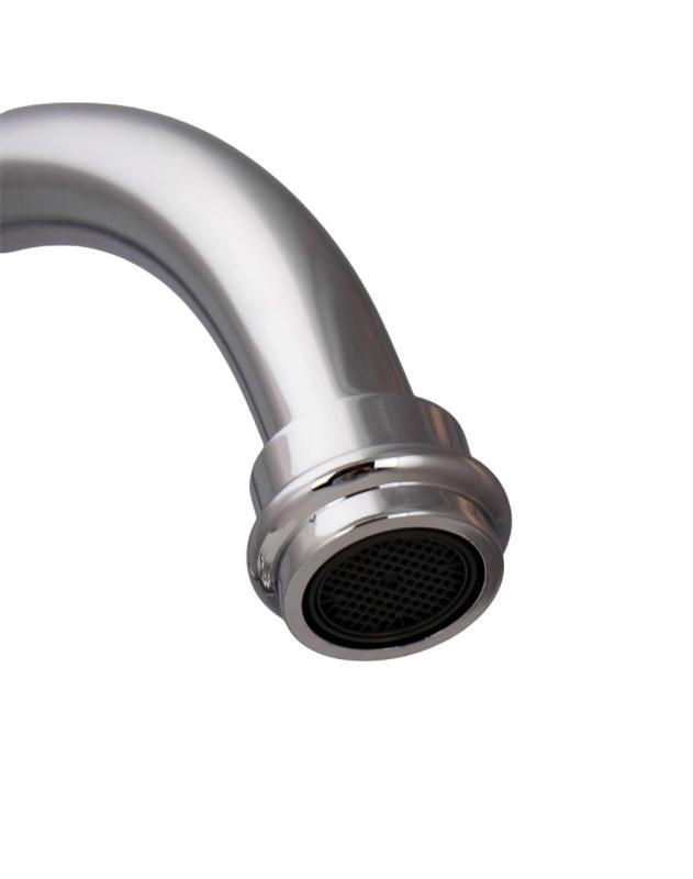 Aquanello Heritage Ascot Cucina classica Rubinetto da cucina nostalgico cromato con bocca rotonda CR-4003-HA