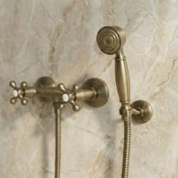 Aquanello Heritage Collection Doccia a mano classica in bronzo BN-9001-HC