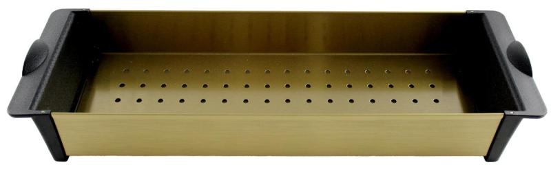 Pure.Sink Vassoio di contenimento Prestige per lavello, color oro  PPGCL40-60