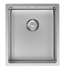 Pure.Sink Comfort Lavello in acciaio inossidabile 34x40 cm, da incasso, a filo piano e da appoggio PCM3440-02