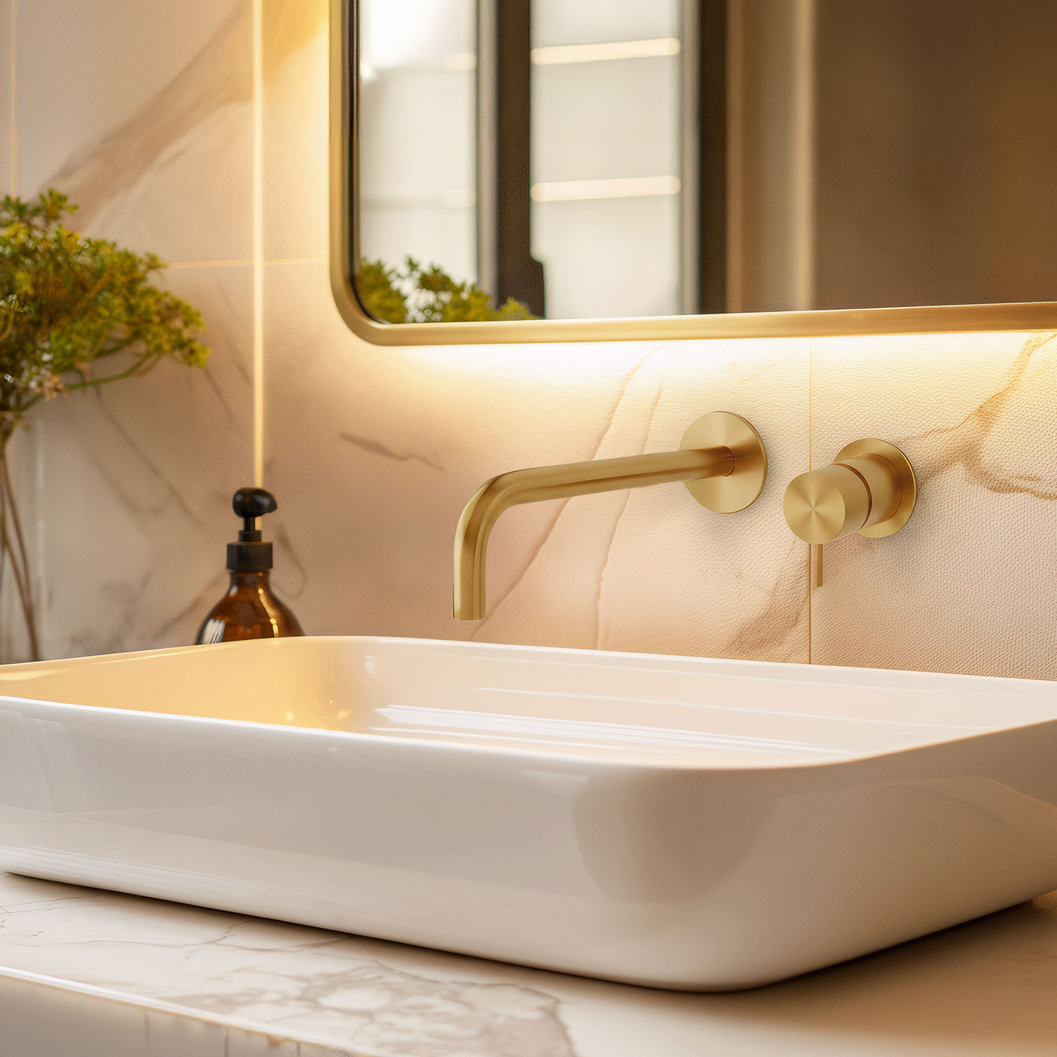 Stile Bagno Festivo: Aggiungi Lusso con Rubinetti d'Oro & Bronzo